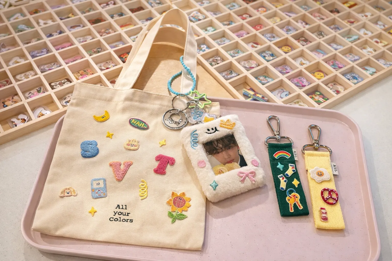 Patch and fabric DIY activity