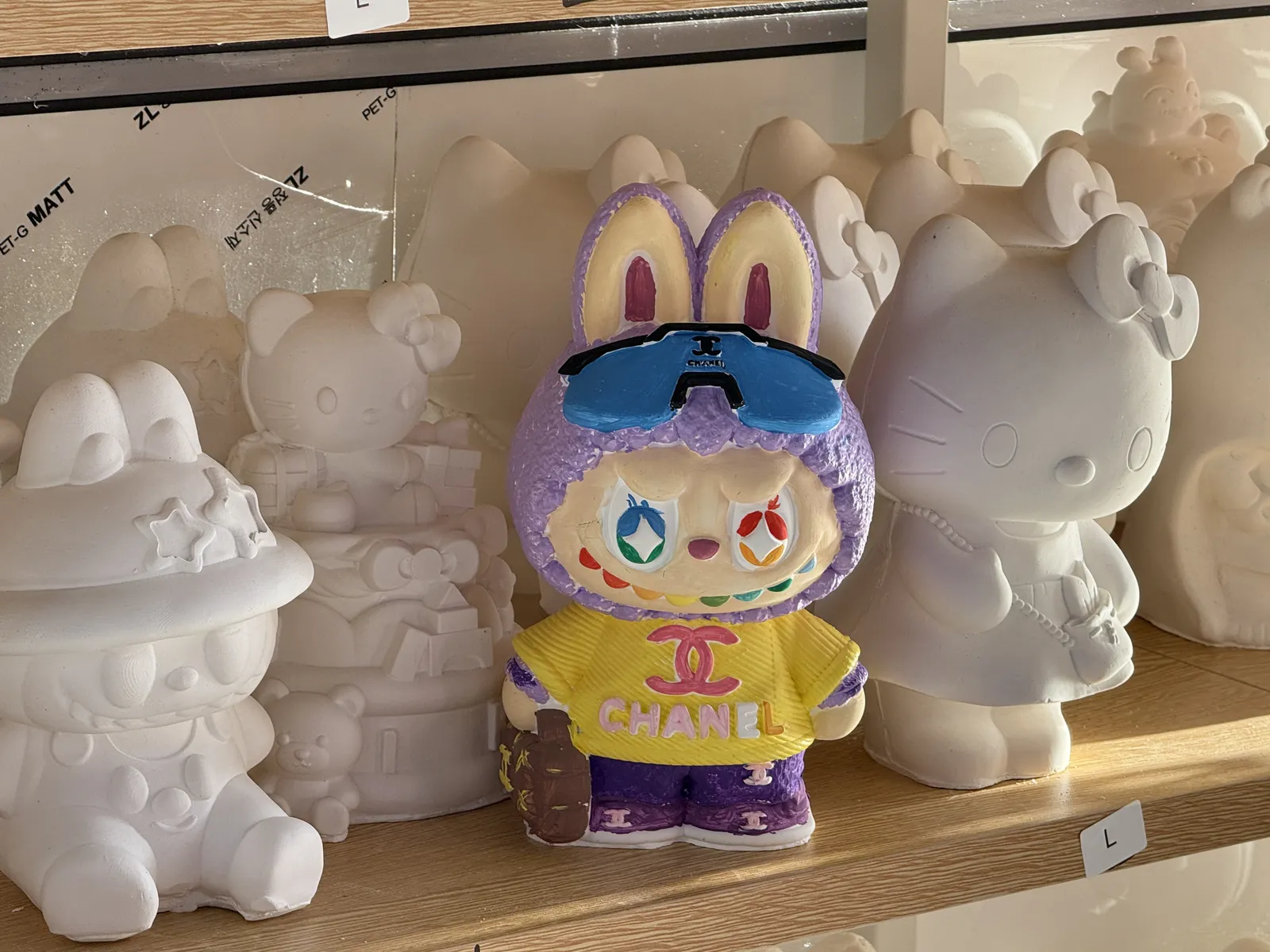 Plaster painting activity