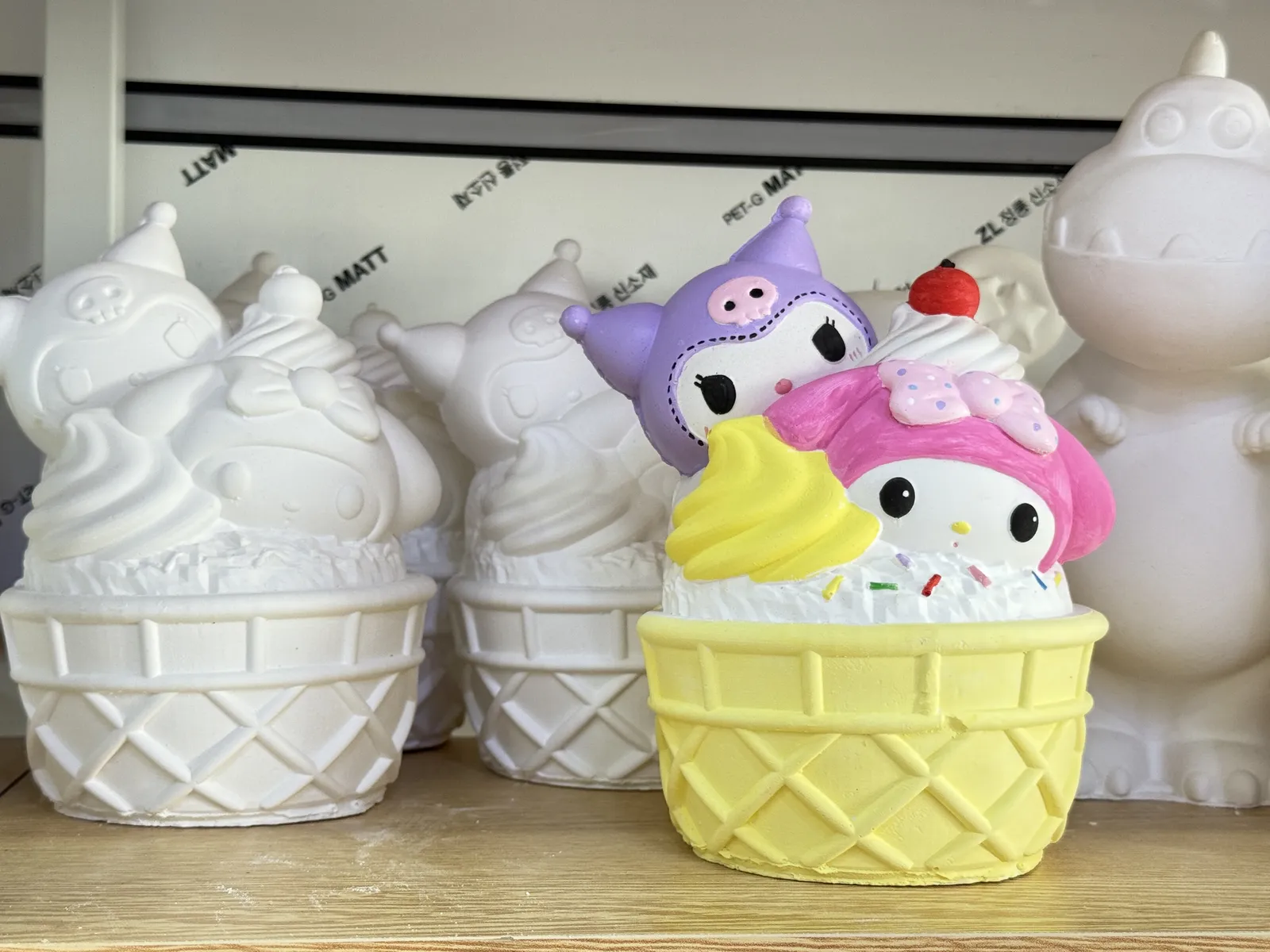 Plaster painting activity
